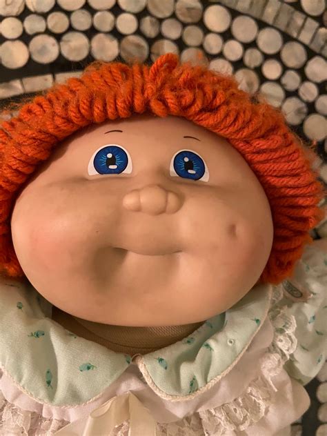 1985 Vintage Most Rare Cabbage Patch Ever Made Red Head Teresa Etsy