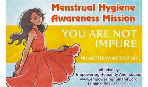 International Women S Day Menstrual Hygiene Awareness Mission