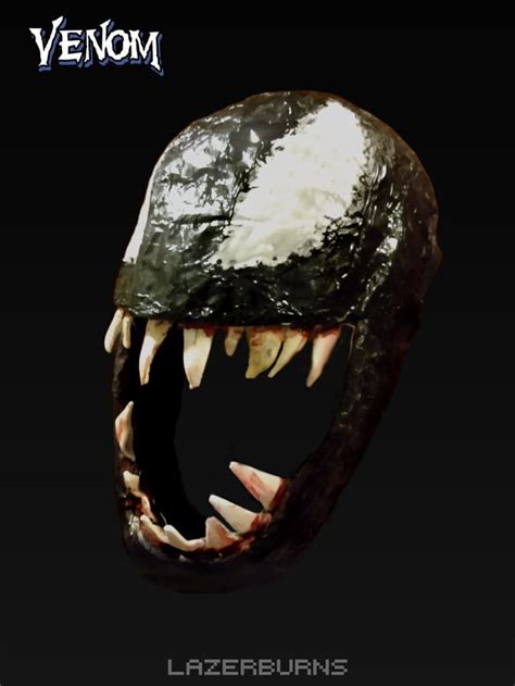 Custom Venom Halloween Mask : Halloween_Costumes