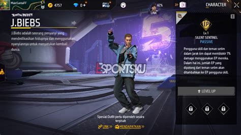 15 Karakter Senjata MP5 Terkuat Free Fire FF Esportsku