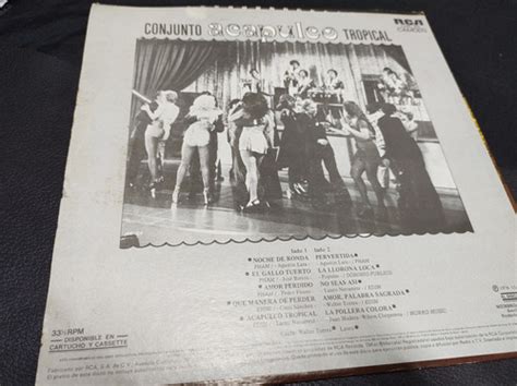 Conjunto Acapulco Tropical Vinilo Lp Acetato Vinyl Meses Sin Intereses