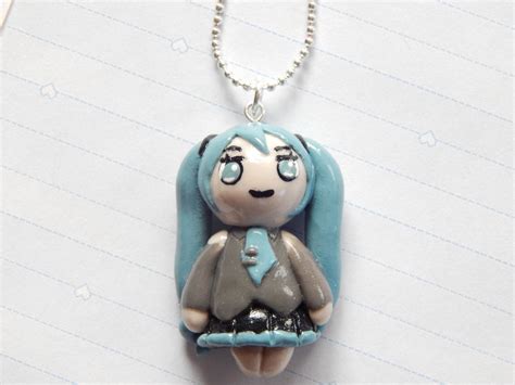 Hatsune Miku Necklace By Kawaiicollectables On Deviantart