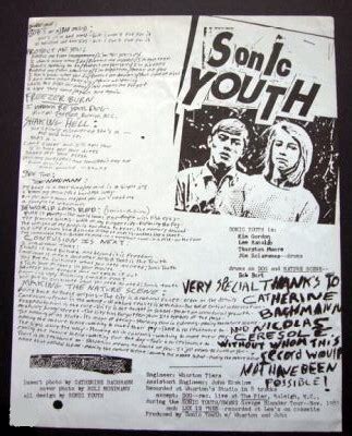 Sonicyouth Discography Album Confusion Is Sex