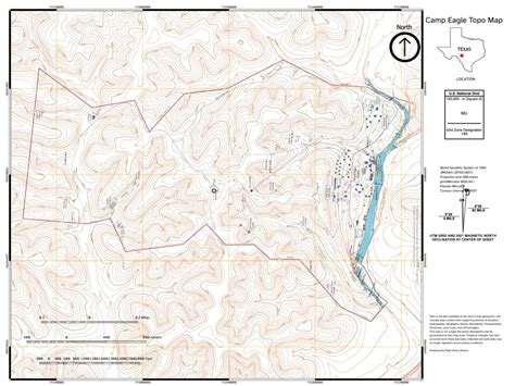 Camp Eagle Topographic Map by Pablo Perez Alvarez maps | Avenza Maps