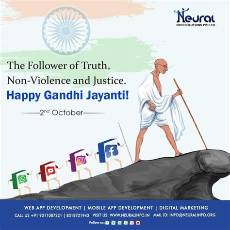 Mahatma Gandhi Jayanti Jayanti Happy Gandhi Jayanti October