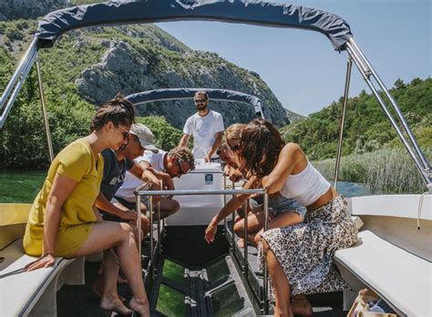 Glass Boat Tour To Radmanove Mlinice From Omiš