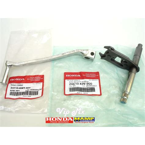 Eixo Seletor E Pedal De Cambio Xre 300 Original Honda Shopee Brasil