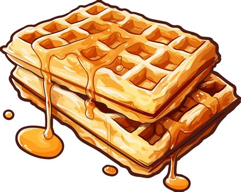 AI Generated Waffle Clipart Design Illustration 35512263 PNG