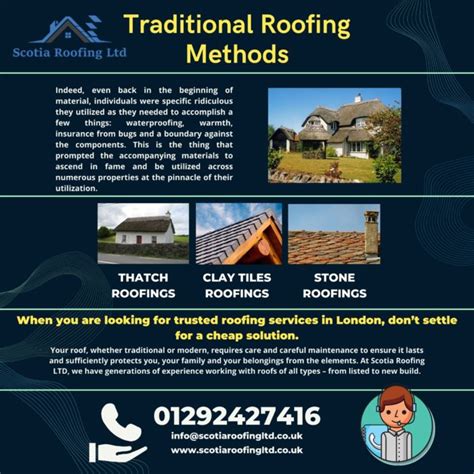 Traditional Roofing Methods | Latest Infographics