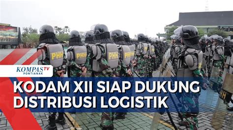 Personel Tni Pastikan Siap Bantu Pendistribusian Logistik Pemilu