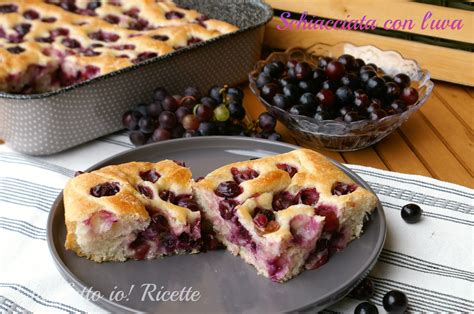 Schiacciata Con L Uva Fragola Ricetta Bimby L Ho Fatto Io Ricette