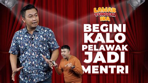 Begini Kalo Para Pelawak Jadi Mentri Bersama Bayu Dolar YouTube