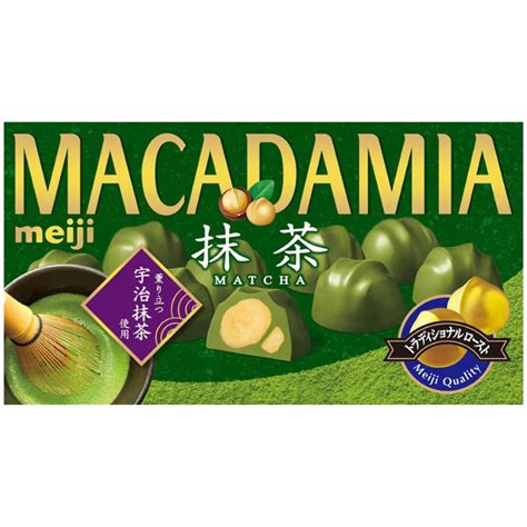 Meiji Macadamia Matcha 63g Shopee Thailand