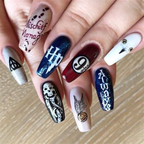 Uñas de Harry Potter 21 Diseños para inspirarte