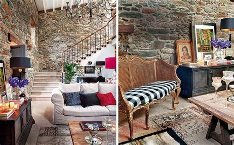 Charming Old House Renovation by Keeping the Stone Interior Walls ...