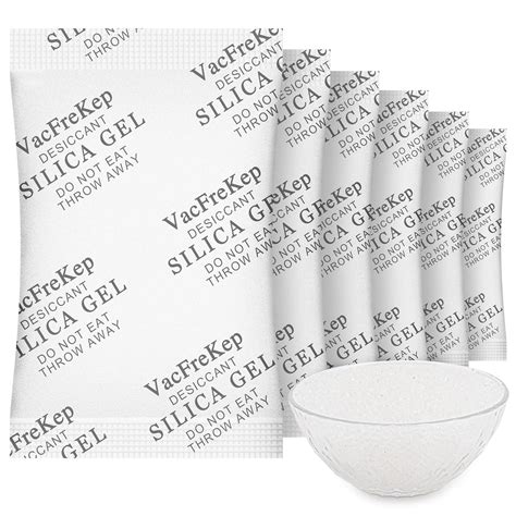 Vacfrekep Gram Packs Food Grade Dessicant Silica Gel Packs