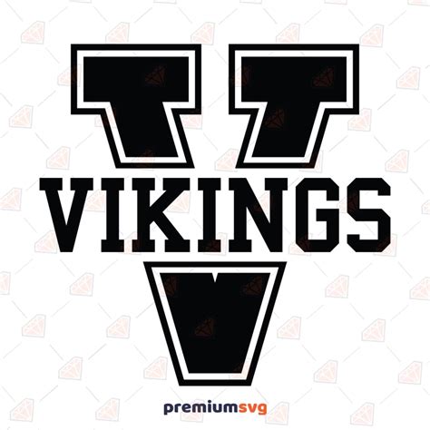 Vikings V SVG File, Minnesota Vikings SVG | PremiumSVG