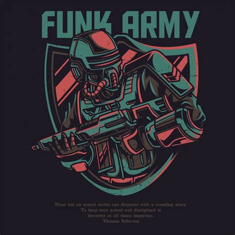 Premium Vector Funk Army