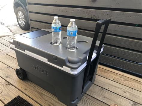 Mo Finance Icecove Quart Solar Cooler Portable Insulated Ice