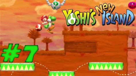 Yoshis New Island Walkthrough Part 7 World 4 12 3ds Hd Youtube