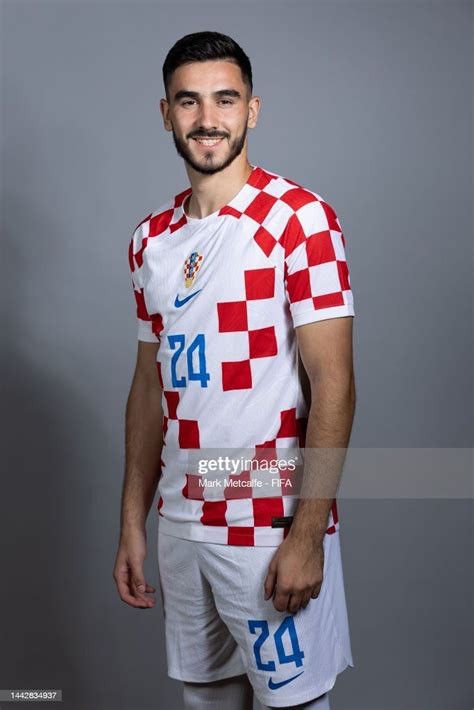 Josip Sutalo Of Croatia Poses During The Official Fifa World Cup Artofit