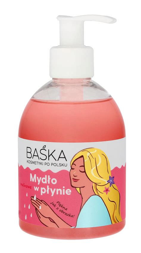 BAŚKA malinowe mydło w płynie z pompką do rąk Malina 250 ml 15264810608