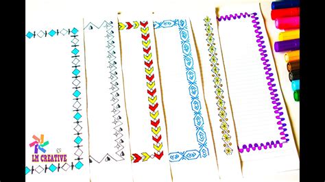 Margenes Decorativos Para Cuadernos Nica Bernita Dibujo Manualidades