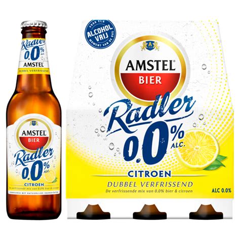 Amstel Radler Bier Citroen Fles X Cl Alcoholvrije Radler