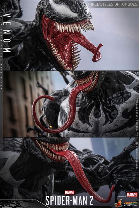 Marvels Spider Man 2 Video Game Hot Toys Venom Figure Photos And