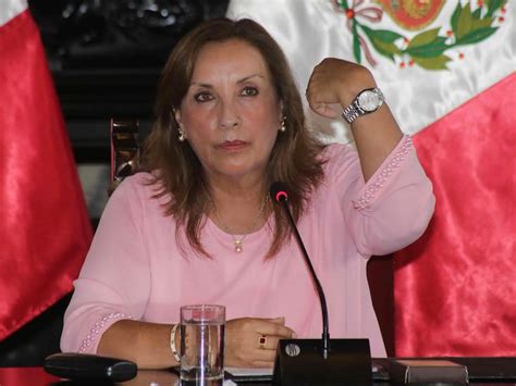 Fiscalía Peruana Denuncia Constitucionalmente A Boluarte Por Cohecho En ‘caso Rolex