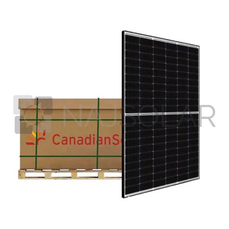 Fotovoltaické panely Canadian solar 455W HiKu6 Black Frame 32KS