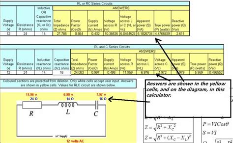 How to use the ELECTRICAL CALCULATORS