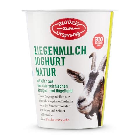 ROKSH Joghurt Topfen ZURÜCK ZUM URSPRUNG Ziegenmilch Joghurt Natur