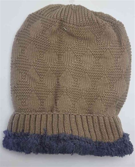 Cod Amsa 5053 Gorros De Lana Con Peluche Adentro LARGOS Bijouterie