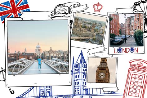 Carte Postale Londres à personnaliser avec vos photos Fizzer