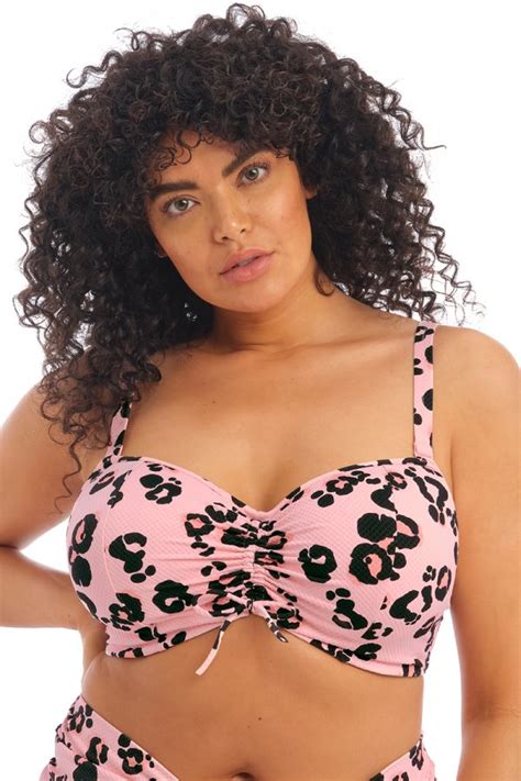 Elomi Kambuku Underwire Bandeau Bikini Top ES800210