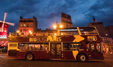 Discover Ticket & Night Tour | Paris | Big Bus Tours