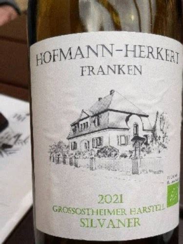 Hofmann Herkert Grossostheimer Harstell Silvaner Vivino Us