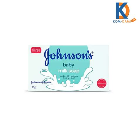 Johnsons Baby Milk Soap 75g - Kom-Dami.Com