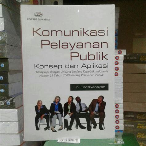 Jual BUKU KOMUNIKASI PELAYANAN PUBLIK KONSEP APLIKASI Di Lapak Buku