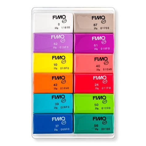 Staedtler Fimo Soft Modelling Clay 12 X 25 G Natural Colours Pen Store