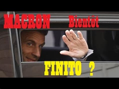 Macron Bient T Finito Macron Destitution Petition Etc Youtube