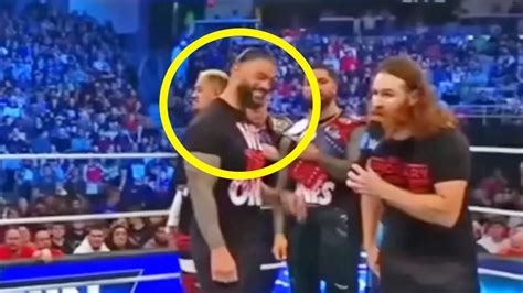 10 Times Badass Roman Reigns Was Caught Hilariously Breaking Character