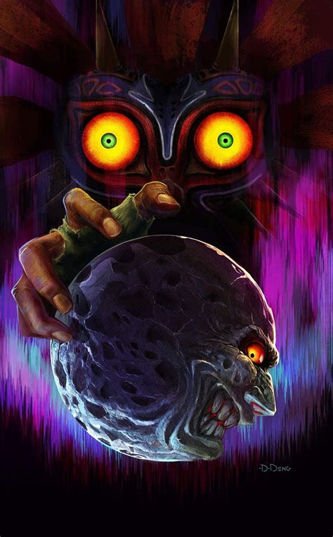 Majoras Mask Moon Wallpaper