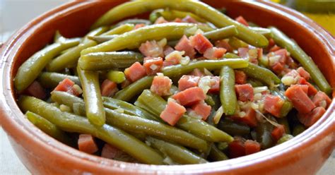 Judías Verdes Salteadas con Jamón Cocina y recetas fáciles