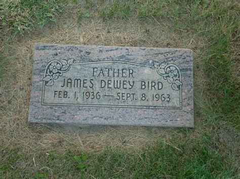 James Dewey Bird 1936 1963 Homenaje De Find A Grave