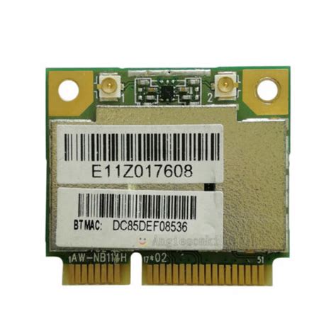 Realtek Rtl Ae Wi Fi Bgn Bluetooth Mbps Ghz Pci E