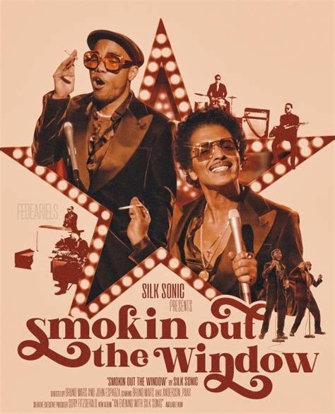 ですが silk sonic smokin out the window 7インチ ーシャン