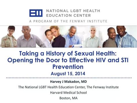 Ppt Harvey J Makadon Md The National Lgbt Health Education Center