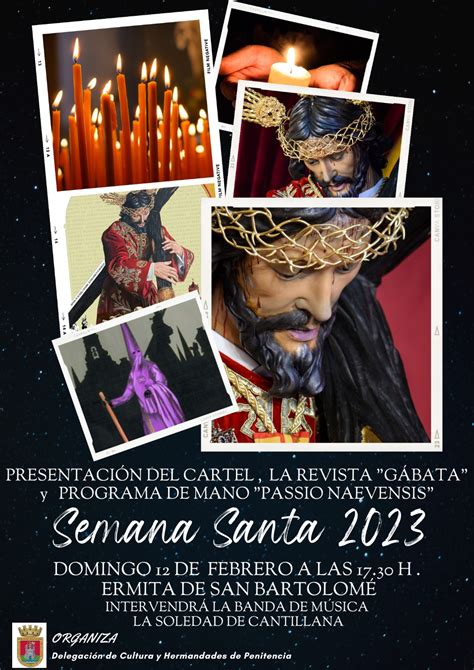 Presentaci N Del Cartel Anunciador De La Semana Santa